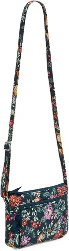 Miniatura 2 de Vera Bradley Bolso cruzado estilo hipster de algodón para mujer con protección RFID