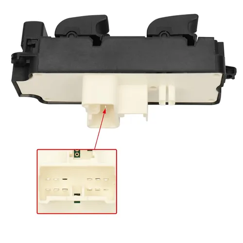 Miniatura 6 de BRTEC Interruptor de elevalunas eléctrico principal del lado del conductor compatible con Mazda 3 2004-2009, Mazda 3 Sport 2009 Reemplazar #