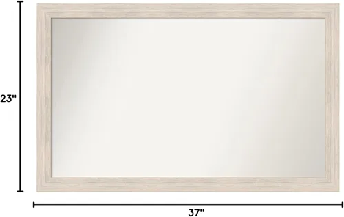 Miniatura 212 de Amanti Art Espejo personalizado, espejo estrecho de baño de oro blanco, espejo de pared o espejo de tocador de baño sobre el fregadero