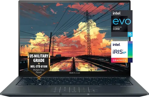 Miniatura 9 de ASUS Zenbook Pantalla táctil OLED de 14.5 pulgadas, 2.8K (2880 x 1800) 120Hz, Intel Core i5-13500H (Beats i7-1360P), teclado retroiluminado, huella