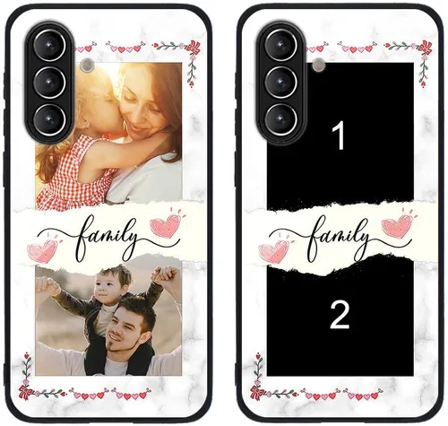 Miniatura 508 de Funda de teléfono personalizada para Samsung Galaxy S22+ / S22 Plus 5G, funda de TPU suave de vidrio templado antiarañazos personalizada con foto