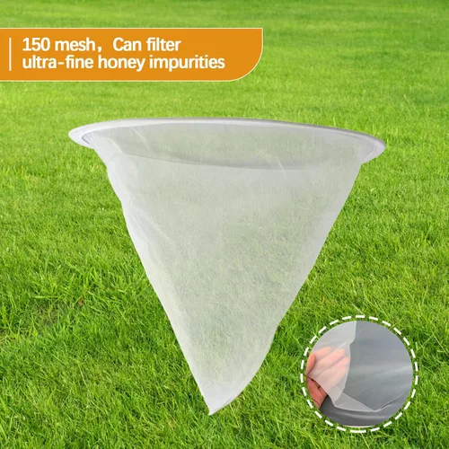 Miniatura 3 de Bolsa de filtro de miel de abeja, filtro de malla ultrafina, filtro de malla de nailon para cocina, filtro de cubo de 5 galones, bolsas de filtro