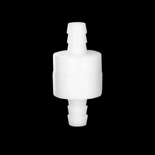 Miniatura 13 de Feelers 1/4" (6 mm) Válvula de retención en línea de una vía antirretorno, válvula de retención de aire, agua y gas, resistencia al ozono, PVDF