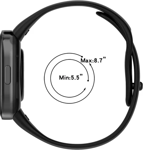 Miniatura 2 de Paquete de 4 correas de reloj compatibles con Xiaomi Redmi Watch 3/Mi Watch Lite 3, correa deportiva ajustable de silicona de repuesto para Xiaomi