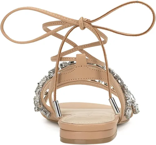 Miniatura 3 de Jessica Simpson Women's Rabenie Lace Up Sandal Flat