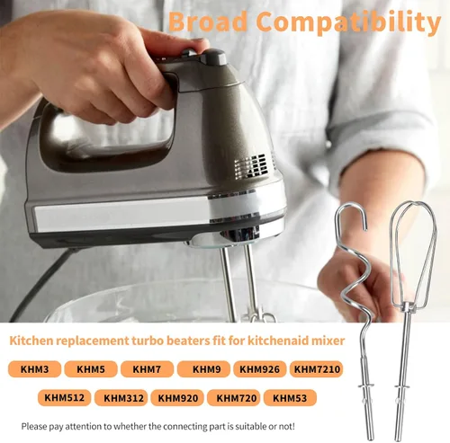Miniatura 3 de Accesorios para batidora de mano compatibles con batidora de mano KitchenAid KHM3 KHM5 KHM7 KHM9, batidoras turbo batidoras de mano para Kitchenaid