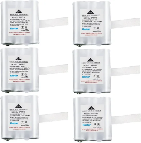 Miniatura 5 de Kastar Paquete de 1 batería de repuesto para Midland BATT10 BATT-10, Midland AVP13 MID-AVP13, Midland T71 T-71, Midland T75 T-75, Midland T77 T-77