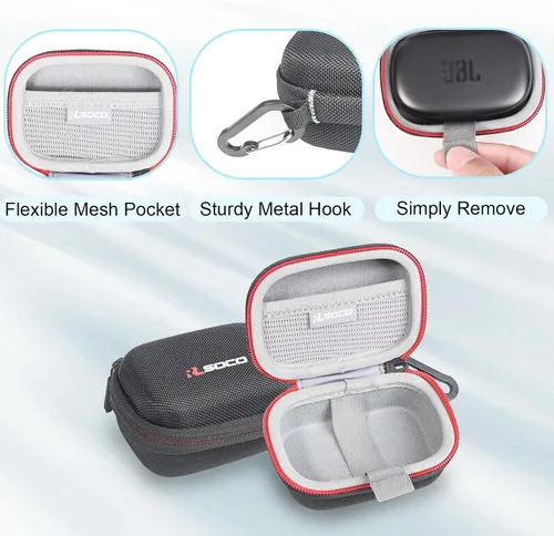 Miniatura 3 de RLSOCO Funda para JBL Endurance Peak 3 a prueba de polvo y agua (IP68) auriculares activos inalámbricos (sólo funda)