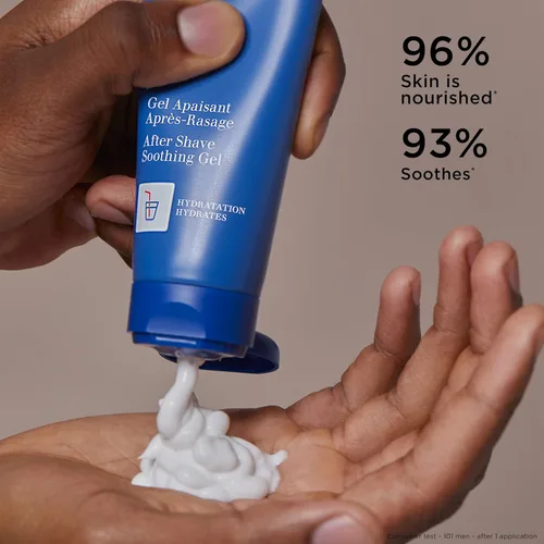 Miniatura 2 de CLARINS Gel calmante para después del afeitado MEN Gel hidratante para después del afeitado para hombres Alivia las irritaciones