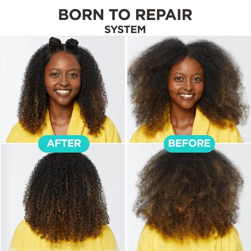 Miniatura 4 de Carol's Daughter Born To Repair - Aceite reviving para cabello seco dañado y todo tipo de rizos, fabricado con manteca de karité, 4.2 onzas líquidas