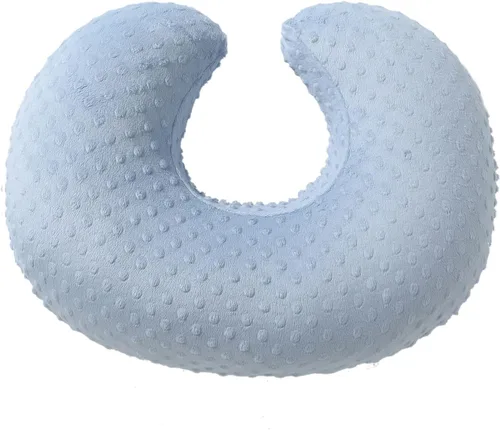 Miniatura 3 de Funda de almohada de lactancia para bebés, fundas de almohada de lactancia para madres lactantes, ajuste ultra suave, almohadas de lactancia Azul