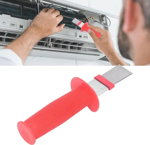Miniatura 2 de Aire Acondicionado Condensador Aleta Peine Condensador Aleta Enderezadora Limpiador Evaporador Radiador Reparación Herramienta Limpia