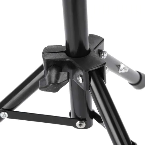 Miniatura 9 de Soporte para cabeza de maniquí, soporte de trípode, ajustable, profesional, de plástico, para peluca, sombrero, soporte para cabello para cabeza