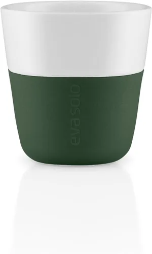 Miniatura 11 de Eva Solo 2 Tazas Tumbler de Espresso Tazas de Café Tumbler de Porcelana de 3 oz con Agarre Recubierto de Silicona Diseño Danés, Funcionalidad
