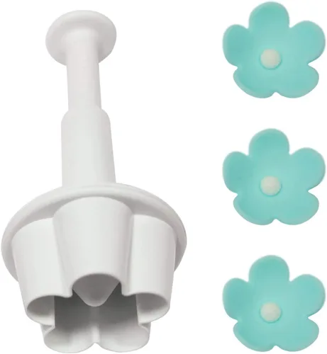 Miniatura 5 de PME Cortadores de émbolo, flor de flor, paquete de 4, juego de 4