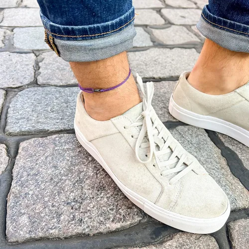 Miniatura 25 de Made by Nami Surfer Anklet with Snap Hook Clasp Waterproof & Adjustable Thin String Ankle Bracelets for Women and Men Handmade Jewelry for Beach and