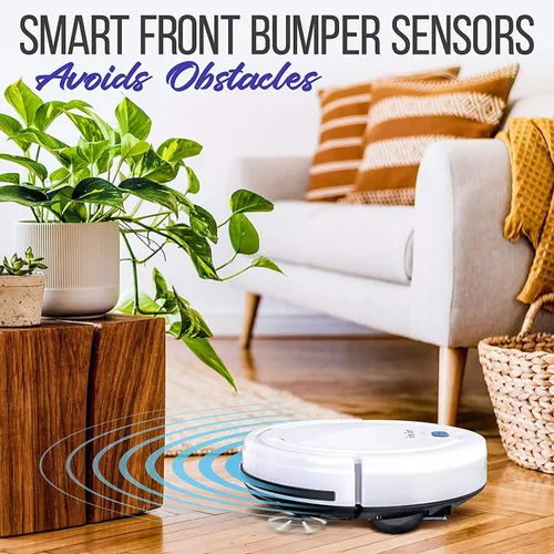 Miniatura 3 de SereneLife PURE CLEAN Smart Automatic Robot Aspirador-Slim Recargable Eléctrico Robo Aspirador w/, Auto Programado Navegación, Sensores