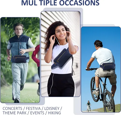 Miniatura 6 de CXWMZY Riñoneras para mujeres y hombres, niñas, niños, adolescentes, a la moda, bolsa de cintura de moda, linda riñonera casual para Disney, viajes