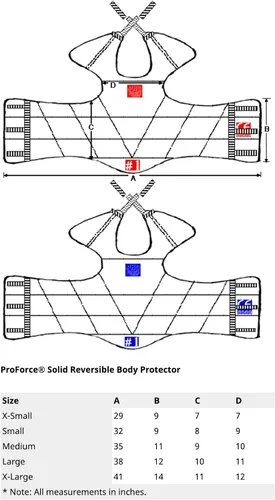 Miniatura 2 de ProForce Lightning Sports chaleco protector.