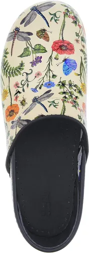 Miniatura 6 de BJORK Swedish Comfort - Zuecos de cuero para mujer, con estampado profesional