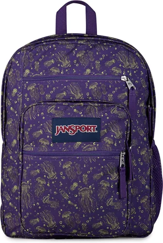 Miniatura 32 de JanSport Mochila para portátil - Bolsa para computadora con 2 compartimentos, tirantes ergonómicos, funda para portátil de 15 pulgadas, asa de Gris
