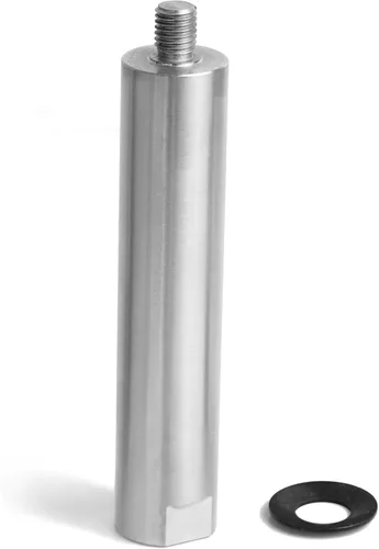 Miniatura 22 de Reposaherramientas de 6 pulgadas con 1 pulgada de diámetro, longitud total de 4 pulgadas, soporte de herramientas recto Woodlathe de barra redonda