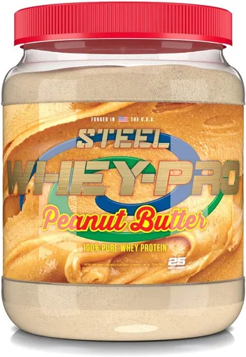 Miniatura 6 de Steel Supplements Whey-Pro Proteína de suero en polvo 100% pura para hombres y mujeres, chocolate con leche, ganancia muscular y recuperación