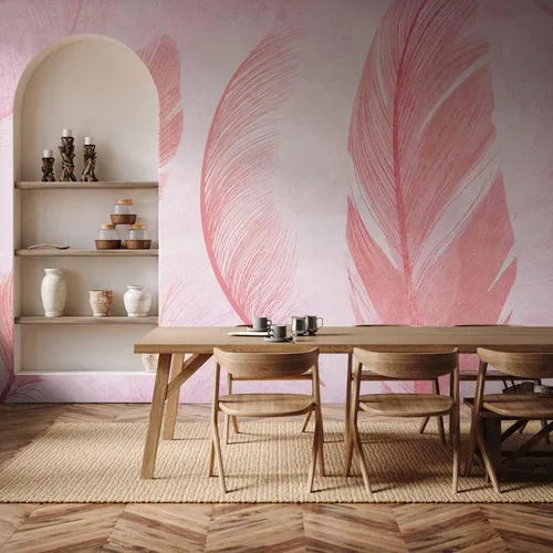 Miniatura 42 de artgeist Mural de pared de plumas de 98 x 69 pulgadas, tamaño XXL, no tejido, de forro polar, para decoración de pared, impresión fotográfica, #10
