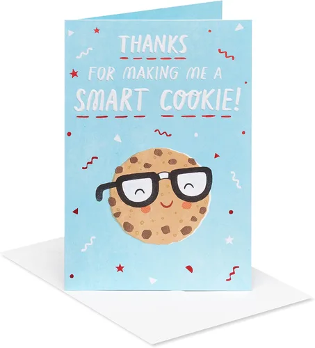 Miniatura 10 de American Greetings - Tarjeta de agradecimiento para maestros (Un gran año)