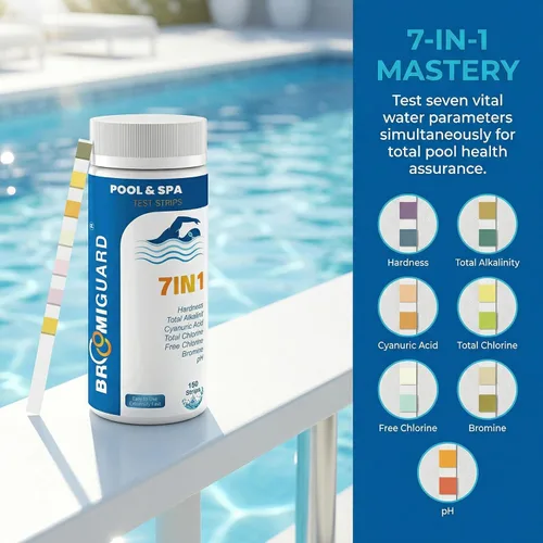 Miniatura 2 de BROMIGUARD Tira de prueba de piscina de 7 vías