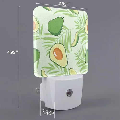 Miniatura 2 de Luz nocturna enchufable con sensor inteligente del atardecer al amanecer, luz nocturna LED blanca para dormitorio, baño, cocina, pasillo, escaleras