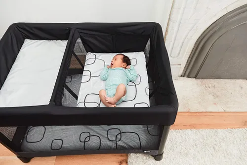 Miniatura 4 de 4moms Breeze - Sábanas para moisés y muebles de bebé, impermeables, lavables a máquina, suave, tela de felpa, plateada/blanco, 1 unidad