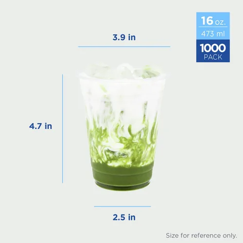 Miniatura 3 de Karat [3 oz - 2,500 ct] Vasos de plástico pequeños, vasos de enjuague bucal desechables para baño Transparente
