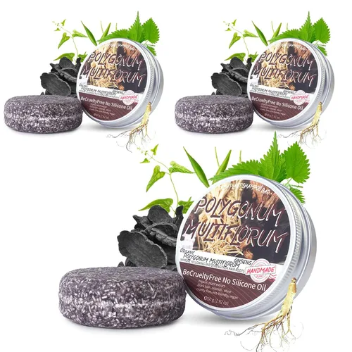 Barra de champú para oscurecer Hira Shouwu, barra de champú para oscurecer Hira Shouwu, barra de champú orgánico para oscurecer el cabello Archic