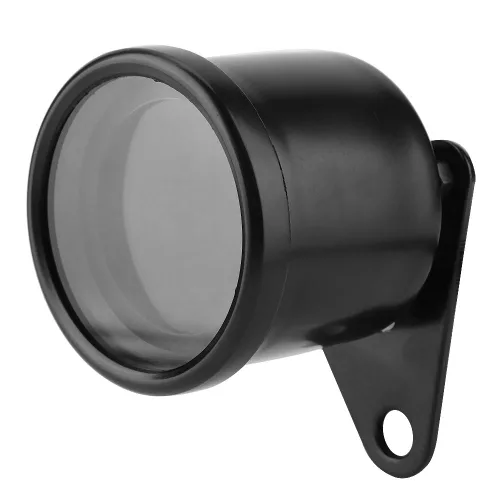 Miniatura 9 de Acouto Velocímetro de motocicleta 12V universal motocicleta LCD instrumento digital velocímetro odómetro tacómetro medidor medidor negro chapado