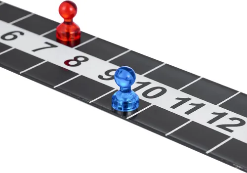 Miniatura 4 de Marcador duradero de acero de metal Cornhole con puntuación magnética para tableros de maíz, fácil de instalar