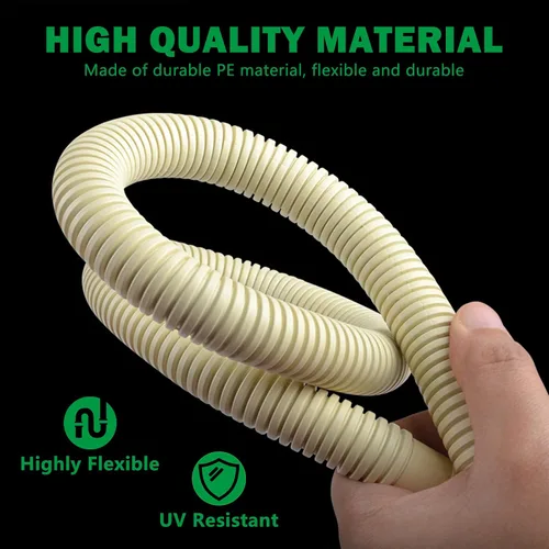 Miniatura 4 de Forestchill Mini manguera de drenaje dividida, manguera de drenaje de CA de 20 pies para aire acondicionado mini split y sistema de bomba de calor