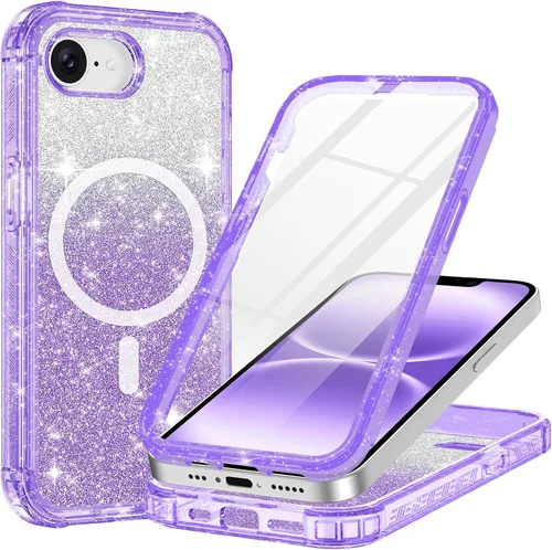 Miniatura 26 de Hekodonk Funda para iPhone 15 Pro Max, compatible con Magsafe [protector de pantalla de vidrio templado integrado y protección de lente de cámara]