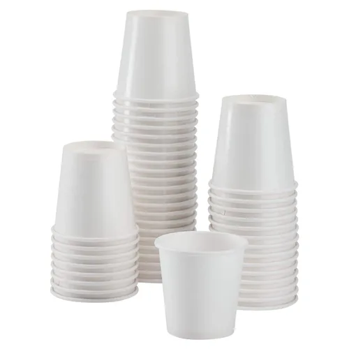 Karat C-KDP2W - Vaso de papel de 2 onzas, color blanco (paquete de 2000)