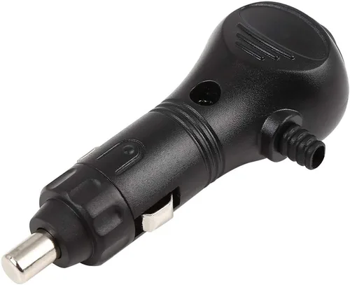 Miniatura 2 de X AUTOHAUX Interruptor de encendedor de cigarrillos fundido impermeable para coche, motocicleta, barco, conector de enchufe DC 12 V 24 V