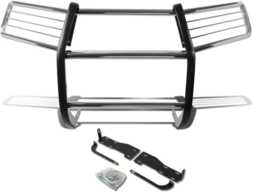 Miniatura 9 de DNA MOTORING GRILL-G-059-BK - Protector de rejilla para parachoques delantero, color negro, compatible con Sequoia 01-07