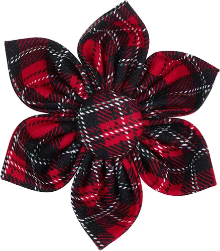 Miniatura 4 de Elegant little tail - Collar ajustable con flores para perros, unisex, Collares para mascotas para perros grandes
