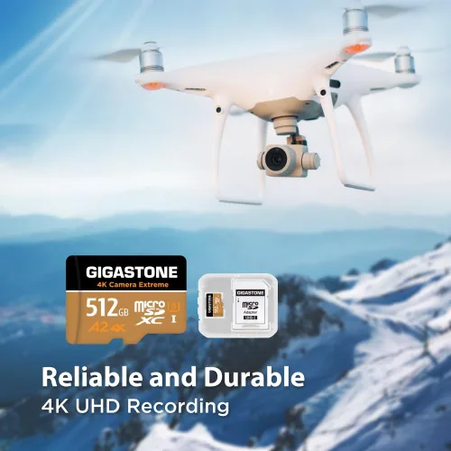 Miniatura 8 de Recuperación de datos de 5 años: tarjeta micro SD de 512 GB, cámara 4K extrema, tarjeta de memoria MicroSDXC para GoPro, cámara de acción, DJI