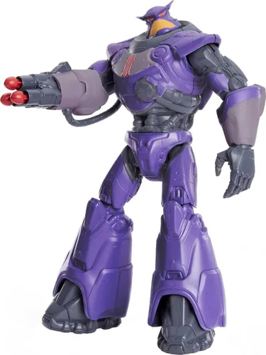 Mattel Figura de acción Lightyear de Disney y Pixar, personaje de Zurg coleccionable con 13 articulaciones móviles y detalles auténticos, 10 pulgadas