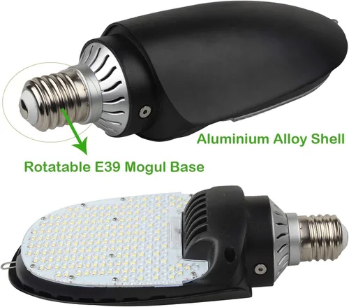 Miniatura 7 de Bombilla LED de reacondicionamiento de pala, 75 W/95 W/115 W de potencia seleccionable, 16,100 lm 5000 K luz diurna, base Mogul E39, reemplazo