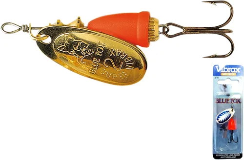 Miniatura 28 de BLUE FOX Classic Vibrax, señuelo giratorio en línea para trucha lubina y salmón Premium Pesca Spinner