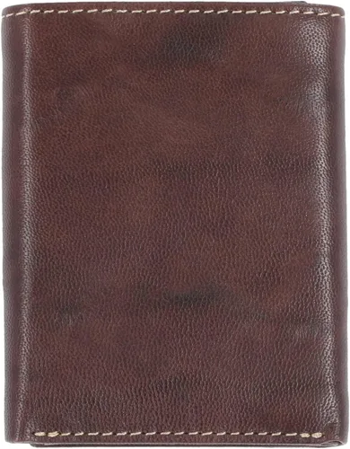 Miniatura 18 de Steve Madden Billetera triple RFID para hombre con ventana de identificación