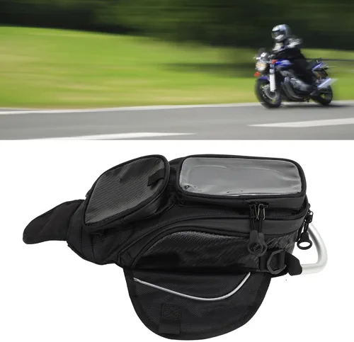 Miniatura 4 de Keenso Bolsa de tanque Bolsa de sillín de motocicleta Resistencia al polvo Bolsa de tanque de combustible Bolsa de bolsa estable