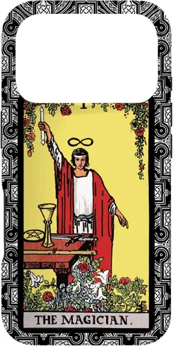 Miniatura 29 de iPhone 13 Pro Tarot Card Mago Celta Cruz para el Tarot Lector de Cartas