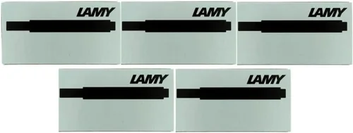 Lamy Cartuchos de tinta para pluma estilográfica T10, repuesto de repuesto para todos los bolígrafos Lamy Fountian (paquete de 5 a 25 cartuchos de